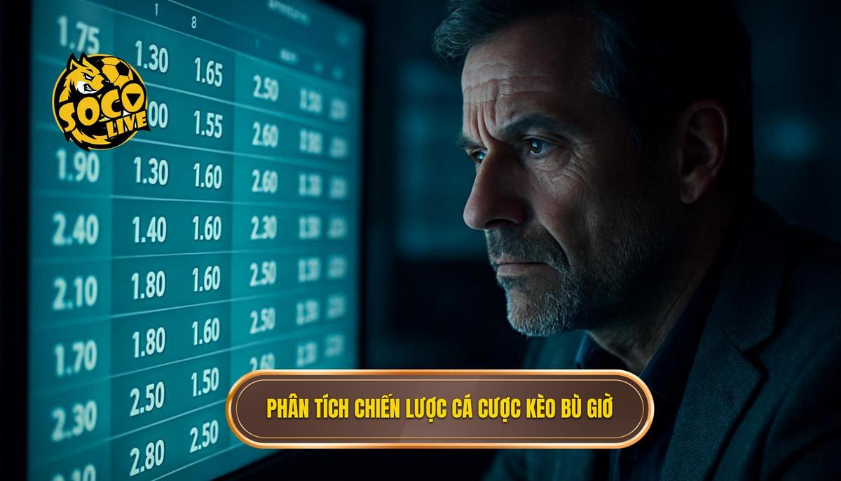 Phân Tích Chuyên Sâu Chiến Lược Cá cược kèo bù giờ cho người mới