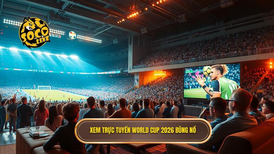 Socolive xem World Cup 2026: Nền tảng xem trực tiếp bóng đá đỉnh cao không thể bỏ lỡ 1 Xem trực tuyến World Cup 2026 bùng nổ