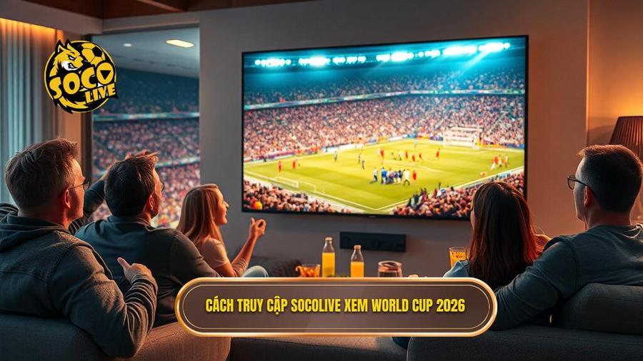 Socolive xem World Cup 2026: Nền tảng xem trực tiếp bóng đá đỉnh cao không thể bỏ lỡ 3 Cách truy cập Socolive xem World Cup 2026