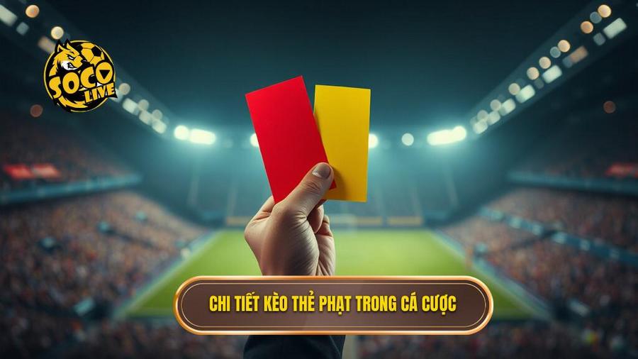 Bí quyết chọn kèo thẻ phạt: Nghệ thuật đọc vị trận đấu từ chuyên gia SOCOLIVE 1 Chi tiết kèo thẻ phạt trong cá cược