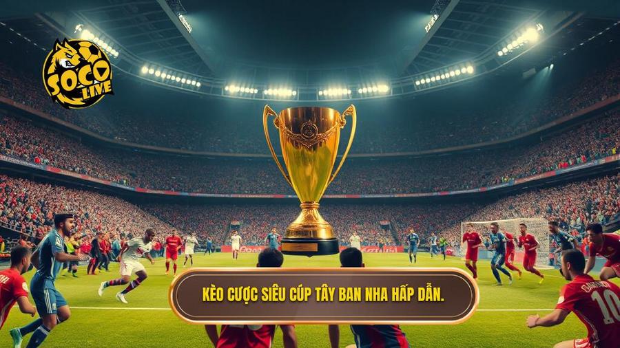 Kèo cược siêu cúp Tây Ban Nha: Cẩm nang soi kèo và phân tích chuyên sâu từ SOCOLIVE 1 1. Kèo cược siêu cúp Tây Ban Nha hấp dẫn.