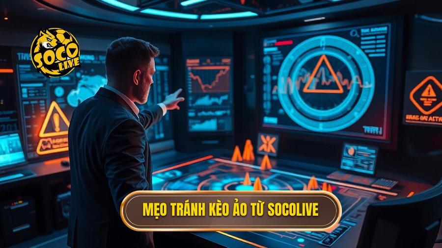 Mẹo “né bẫy” kèo ảo: Cẩm nang sinh tồn cho dân cá cược trực tuyến 2 Mẹo tránh kèo ảo từ SOCOLIVE
