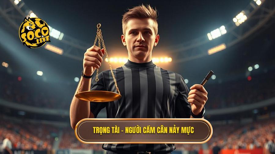 Bí quyết chọn kèo thẻ phạt: Nghệ thuật đọc vị trận đấu từ chuyên gia SOCOLIVE 3 Trọng tài - Người cầm cân nảy mực