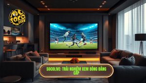 Trải nghiệm xem bóng trên Socolive: Đỉnh cao giải trí trực tuyến